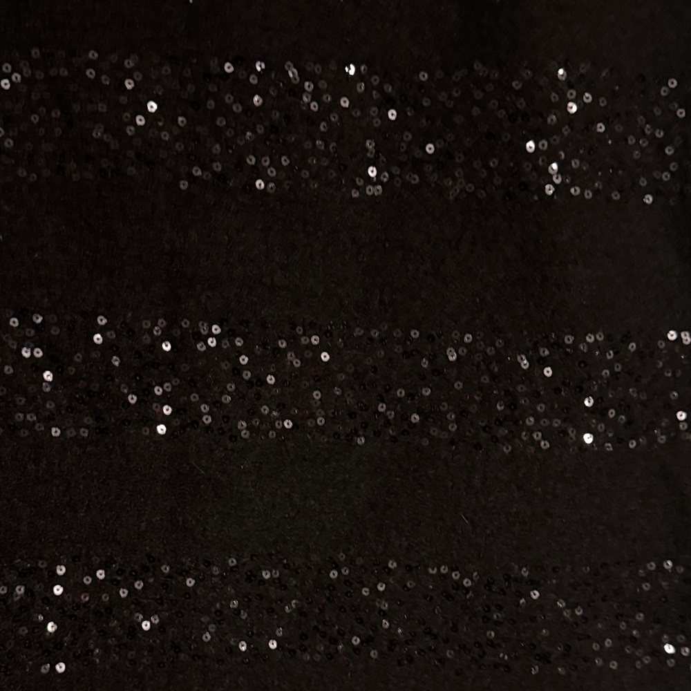 Black Sequin Skirt - Picture 2 of 5